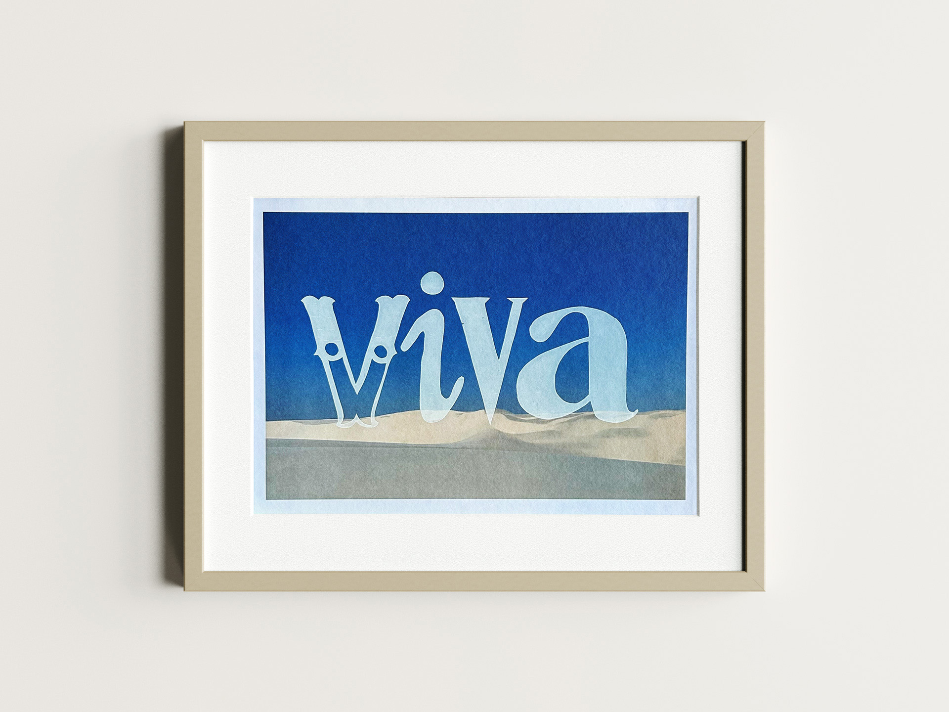 Serigrafia Fine Art A3 - Viva