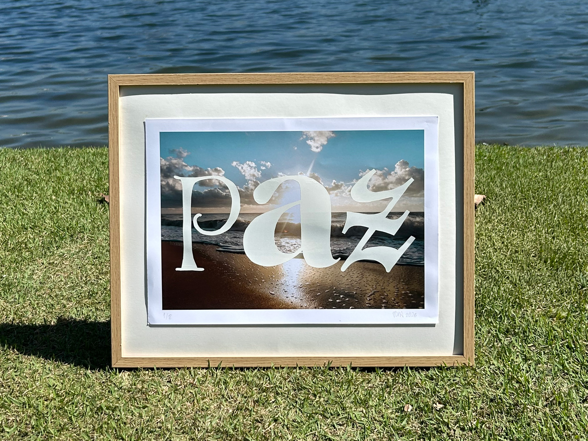 Serigrafia Fine Art A3 - Paz