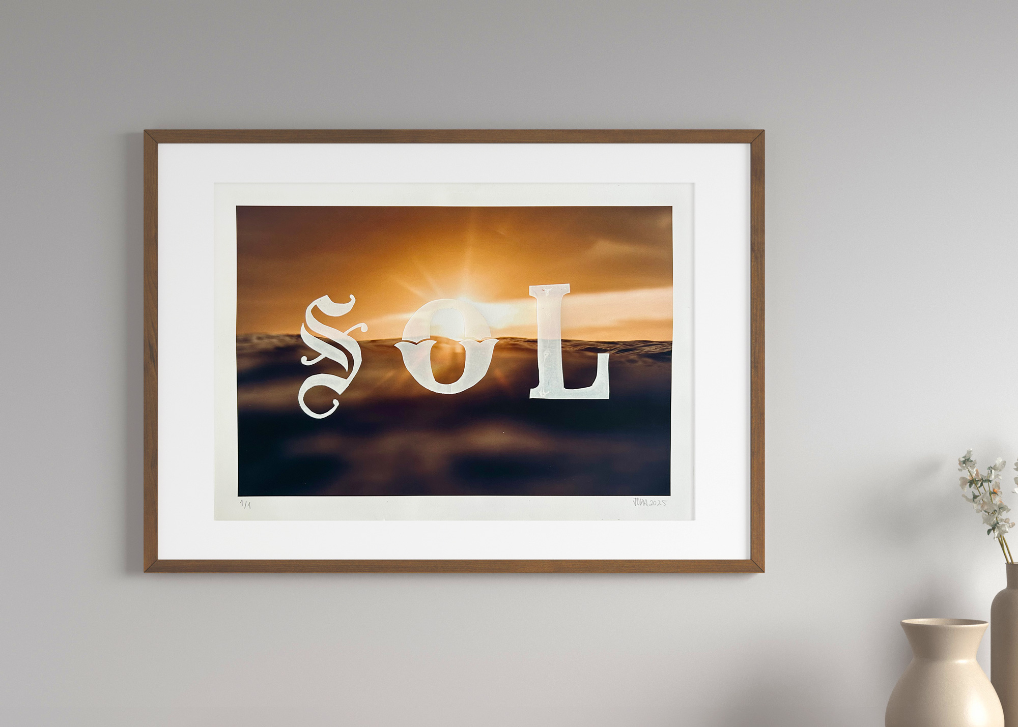 Serigrafia Fine Art A3 - Sol